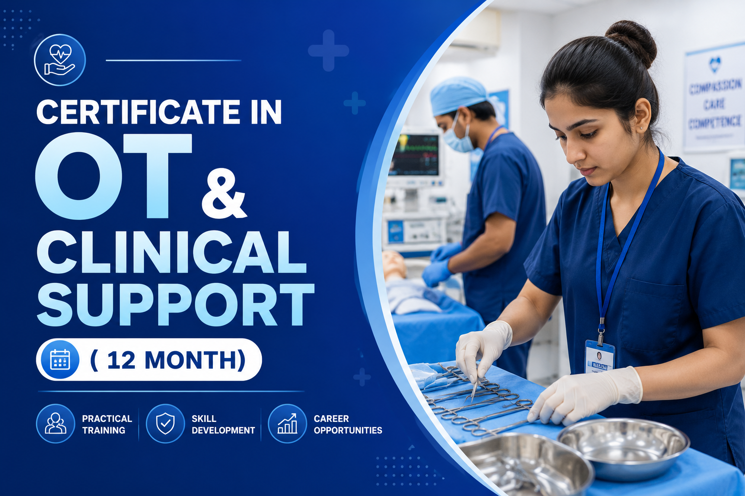 Advanced Certificate in OT & Clinical Support (1 Year)