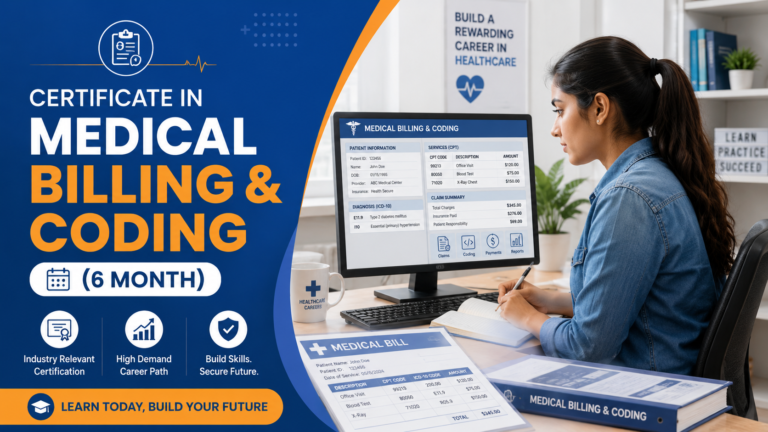 Certificate in Medical Billing & Coding (6 Month)