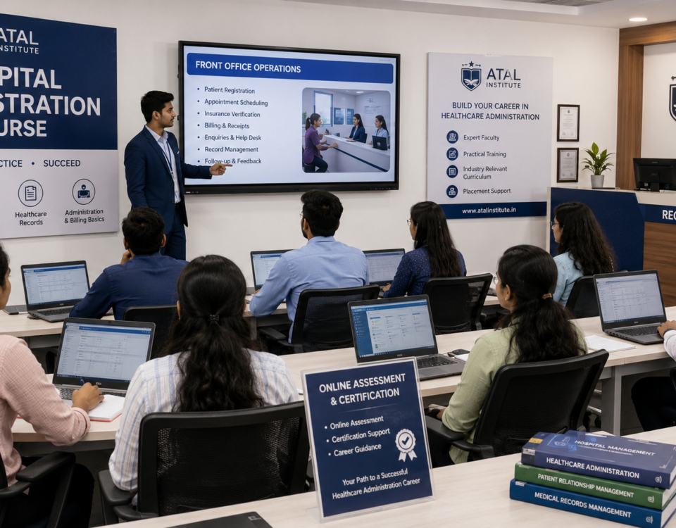 Hospital Administration Course at ATAL Institute with online assessment and certificate support
