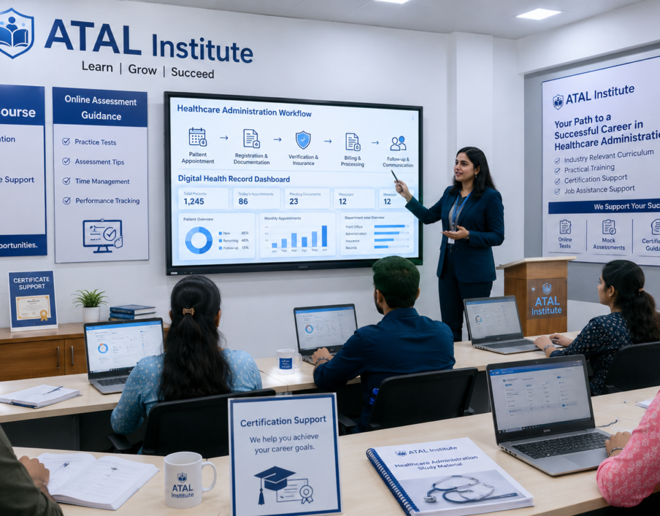 Healthcare Administration Course at ATAL Institute with advanced certificate and online assessment support