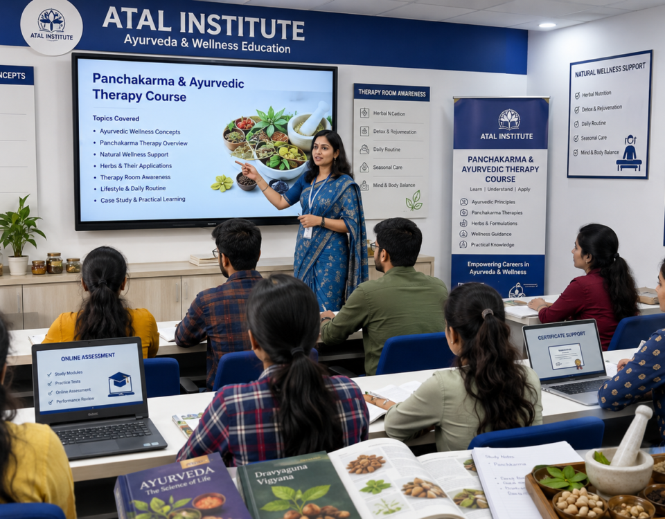 Panchakarma and Ayurvedic Therapy Course at ATAL Institute with Basic and Advanced Certificate details