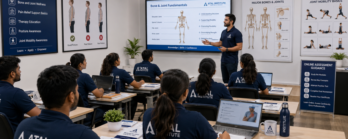 Bone and Joint Therapy Course After 12th 2026 basic advanced fees eligibility career scope at ATAL Institute