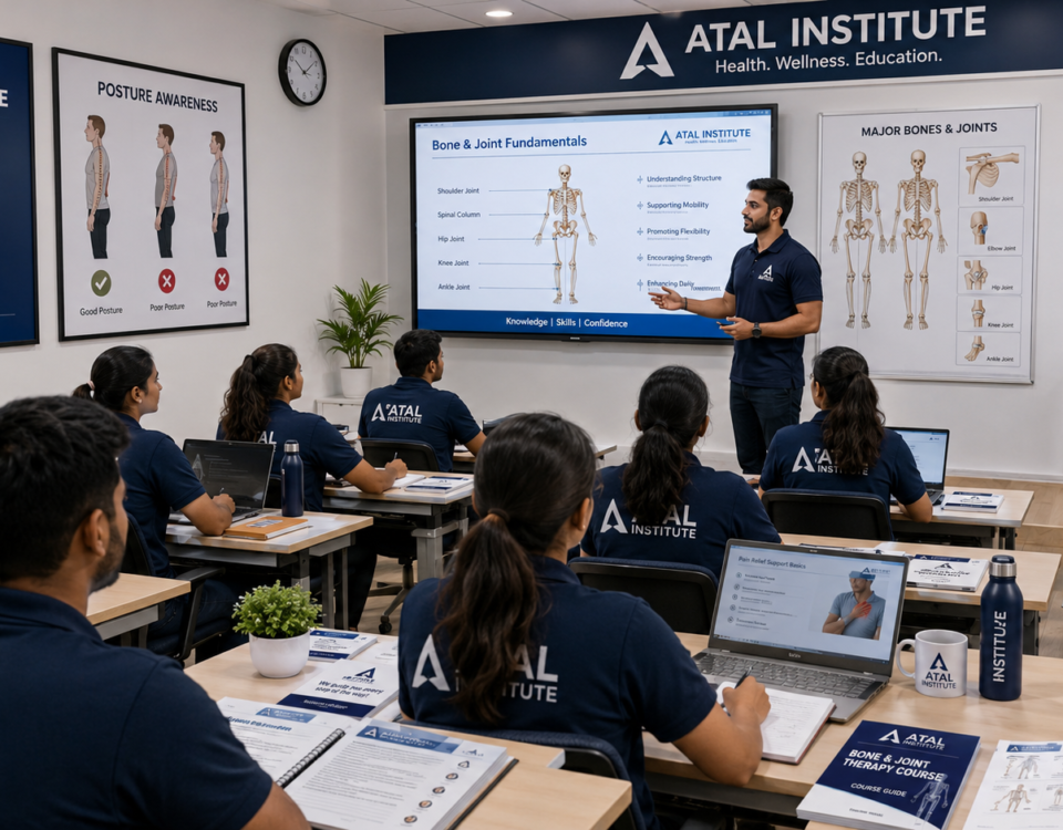 Bone and Joint Therapy Course After 12th 2026 basic advanced fees eligibility career scope at ATAL Institute