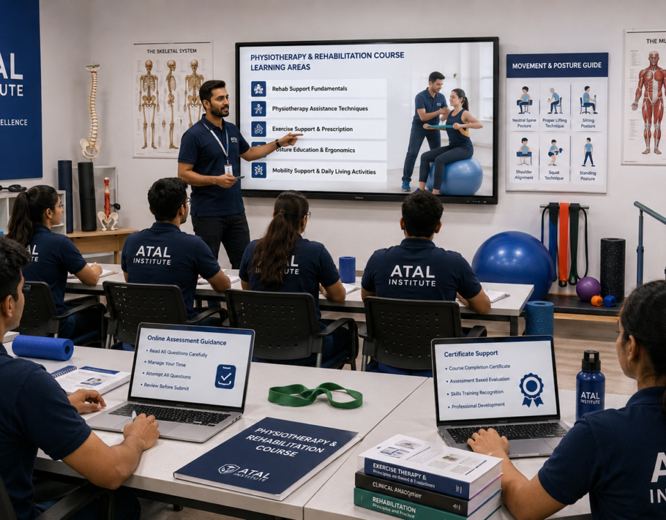 Physiotherapy and Rehab Course 2026 Basic Advanced Master fees duration career scope at ATAL Institute