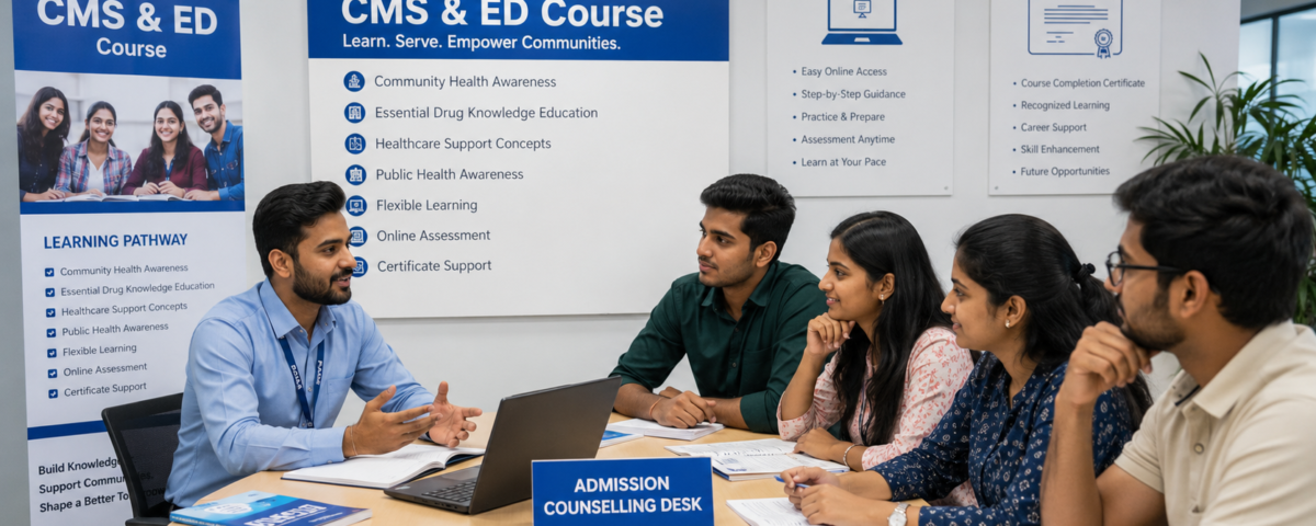 CMS & ED Course 2026 fees eligibility duration online admission certificate details at ATAL Institute