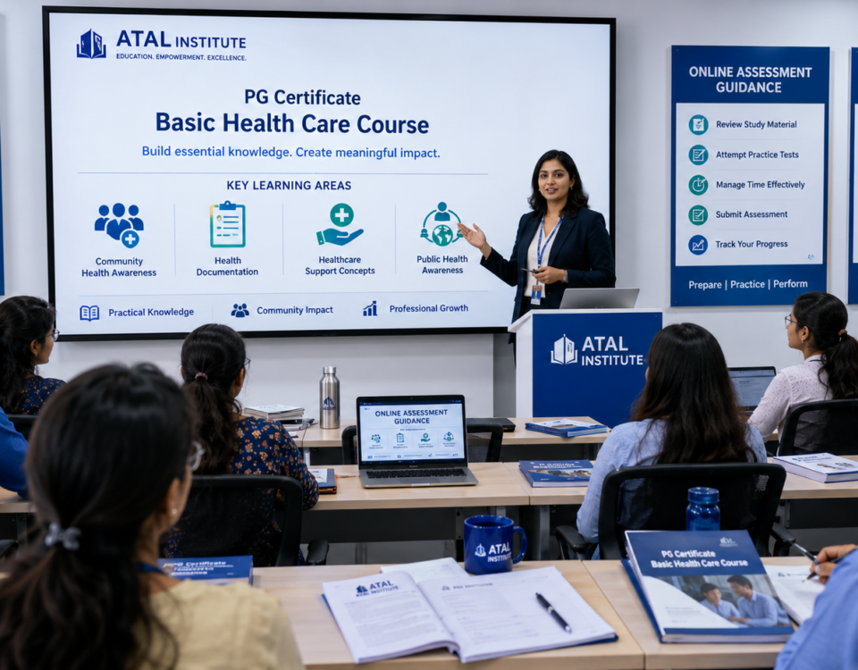 PG Certificate Basic Health Care Course 2026 fees eligibility duration admission details at ATAL Institute