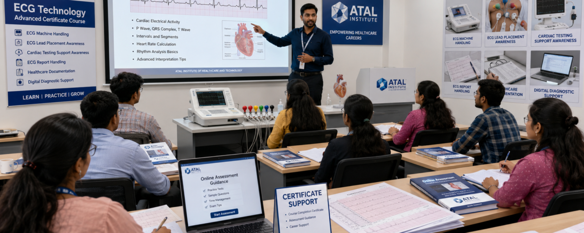 ECG Technology Course at ATAL Institute with Basic and Advanced Certificate details