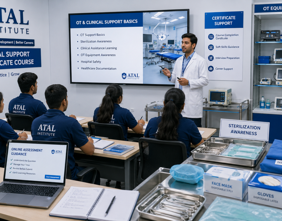 OT and Clinical Support Basic Certificate Course at ATAL Institute with online assessment and certificate support