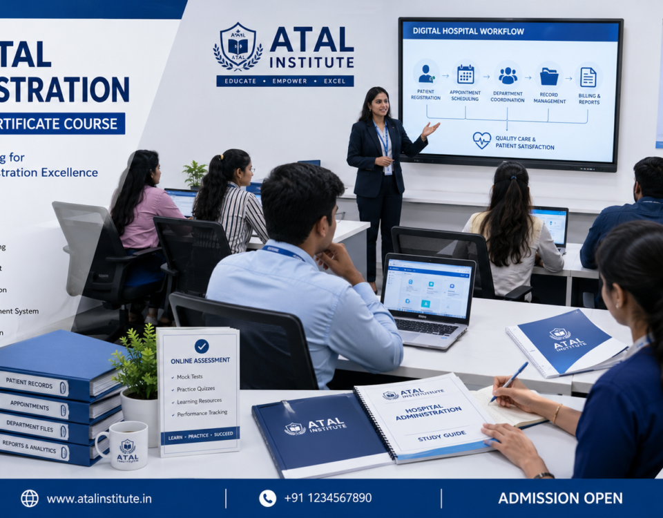 Hospital Administration Course at ATAL Institute with Basic and Advanced Certificate details