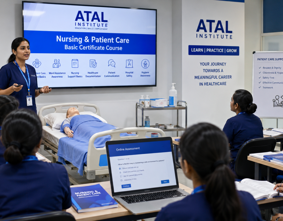 Nursing and Patient Care Course at ATAL Institute with Basic and Advanced Certificate details