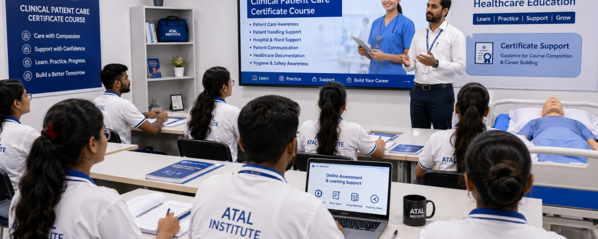 Clinical Patient Care Course syllabus subjects online assessment and certificate process at ATAL Institute