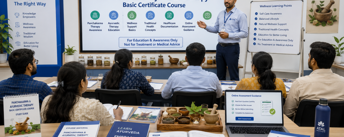 Yoga and Naturopathy Course 2026 Basic Advanced fees duration online admission at ATAL Institute