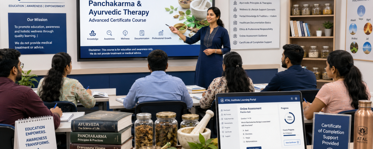 Yoga and Naturopathy Course After 12th 2026 basic advanced fees eligibility career scope at ATAL Institute