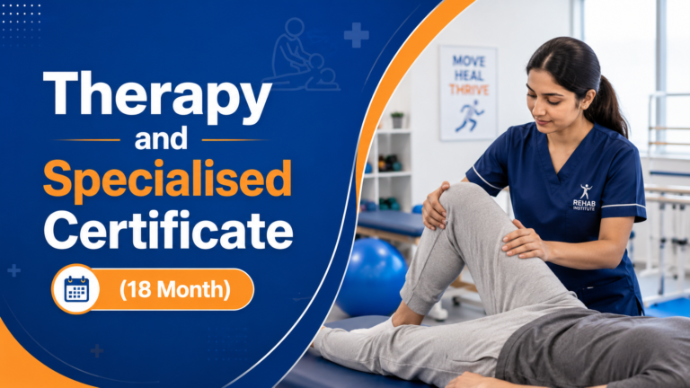 Therapy and Specialised Certificate (18 Month )