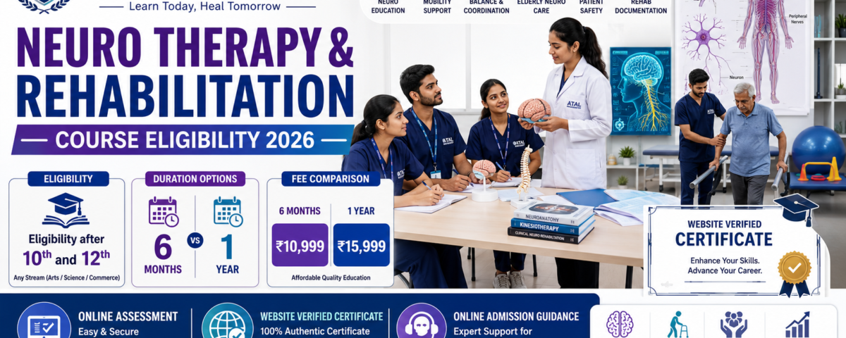 Neuro Therapy Rehabilitation Course Eligibility 2026 After 10th 12th ATAL Institute