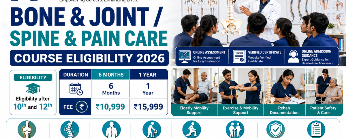 Bone Joint Spine Pain Care Course Eligibility 2026 After 10th 12th ATAL Institute