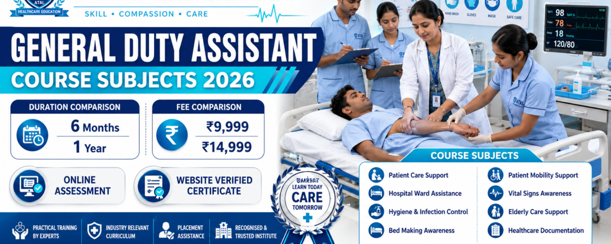 General Duty Assistant Course Duration 2026
