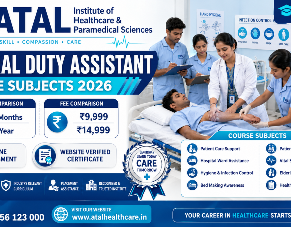 General Duty Assistant Course Subjects 2026 GDA Syllabus ATAL Institute