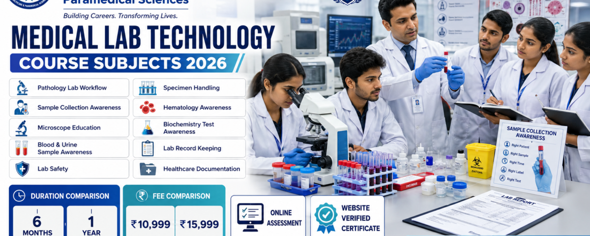 Medical Lab Technology Course Subjects 2026 MLT Syllabus ATAL Institute