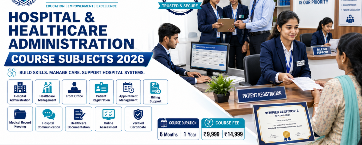 Hospital Healthcare Administration Course Subjects 2026 Syllabus ATAL Institute