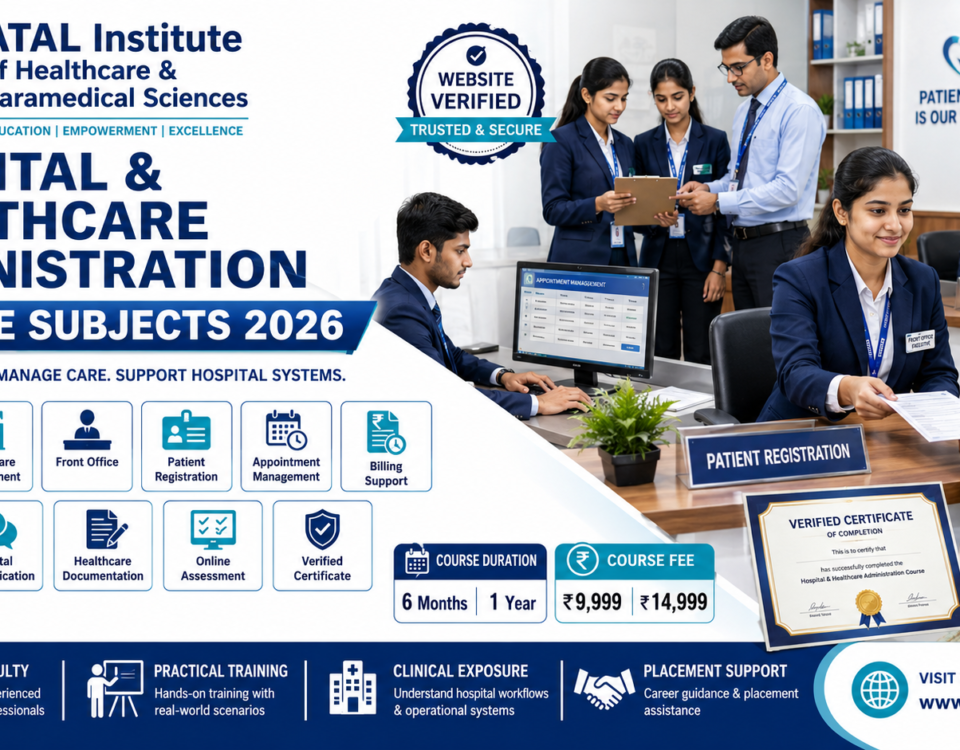 Hospital Healthcare Administration Course Subjects 2026 Syllabus ATAL Institute