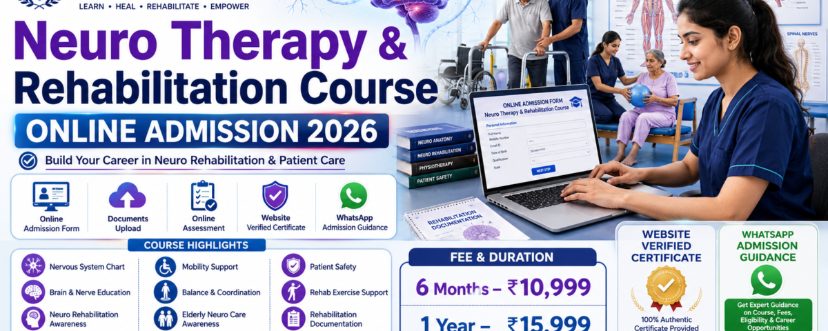 Neuro Therapy Rehabilitation Course Online Admission 2026 Fee Duration Certificate ATAL Institute