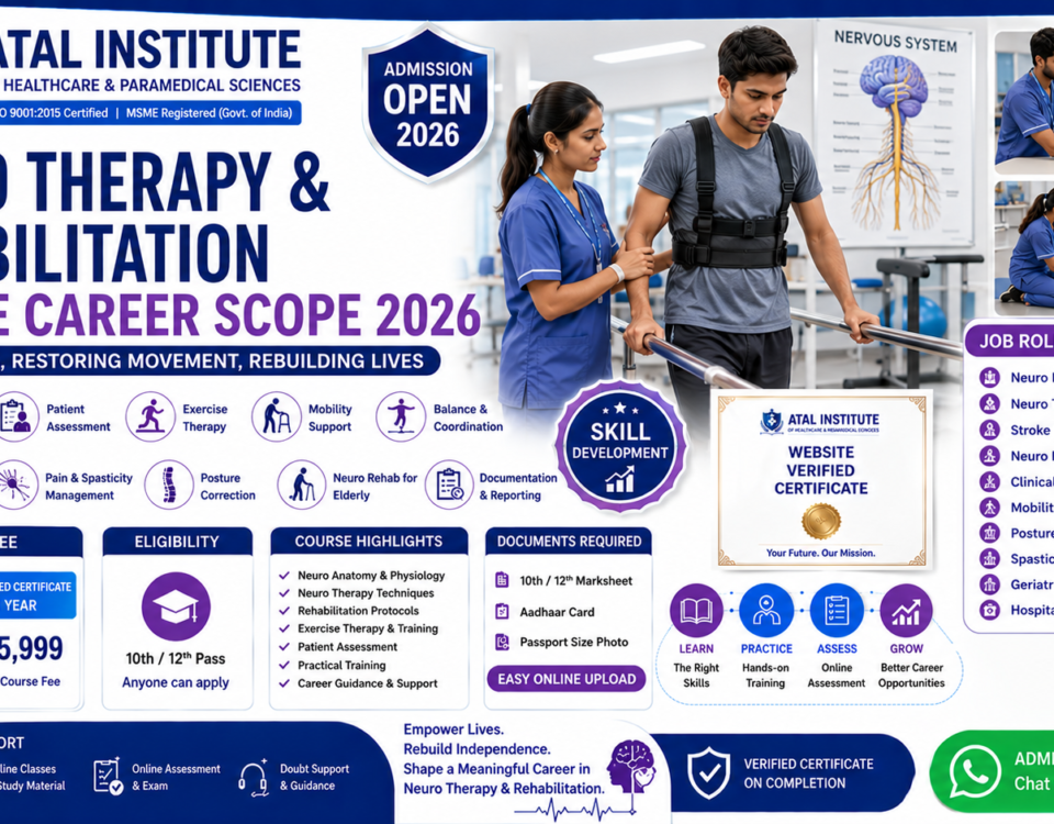 Neuro Therapy Rehabilitation Course Career Scope 2026 Job Role Skills Fee Duration ATAL Institute