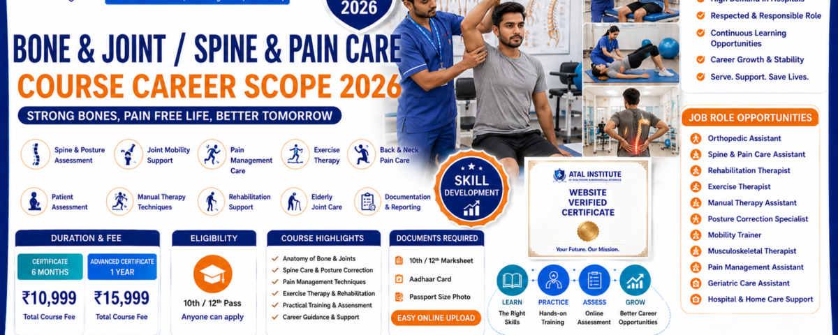 Bone and Joint Spine and Pain Relief Course Subjects and Syllabus 2026