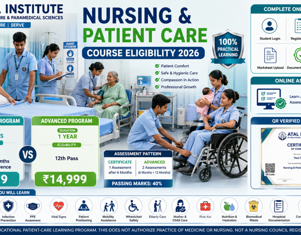 Nursing and Patient Care Course Duration 2026 Certificate vs Advanced