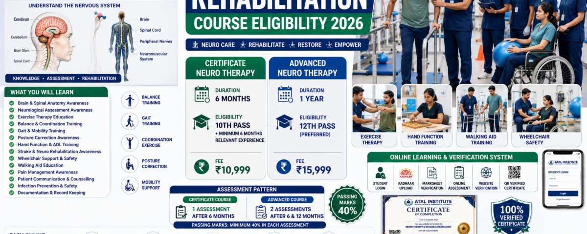 Neuro Therapy and Rehabilitation Course Eligibility 2026