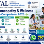 Electro Homeopathy Wellness Course Comparison 2026 Certificate Advanced Master Fee Duration ATAL Institute