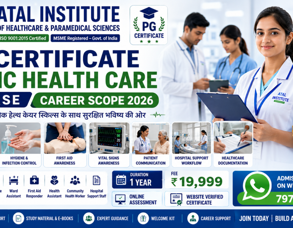 Post Graduate Certificate in Basic Health Care Fees 2026 with 1 Year Duration