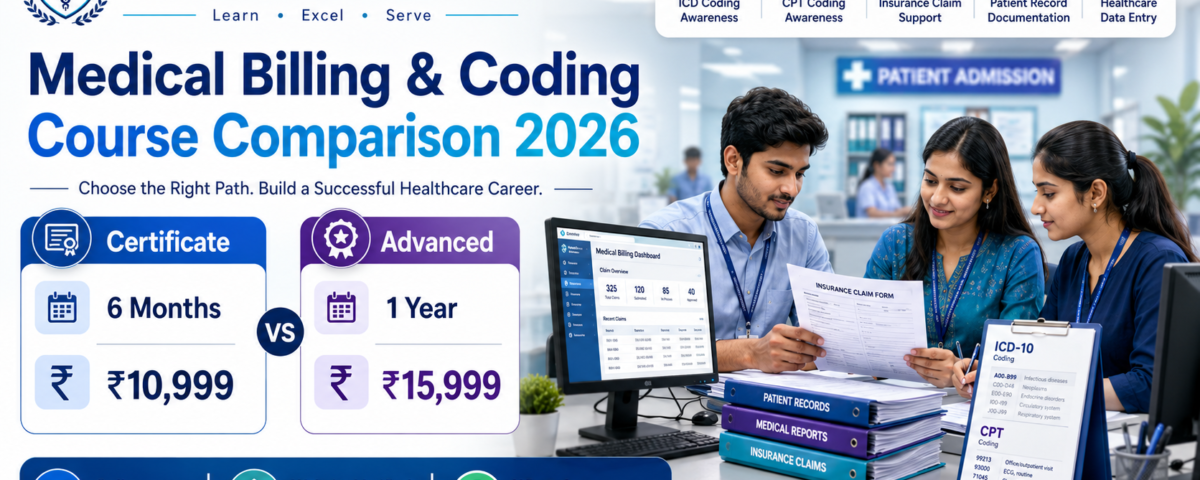 Medical Billing Coding Course Comparison 2026 Certificate vs Advanced Fee Duration ATAL Institute