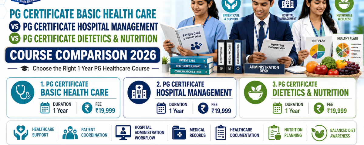 PG Basic Health Care Course Duration 2026 one year after graduation