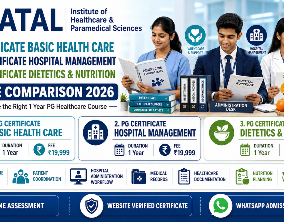 PG Basic Health Care Course Duration 2026 one year after graduation