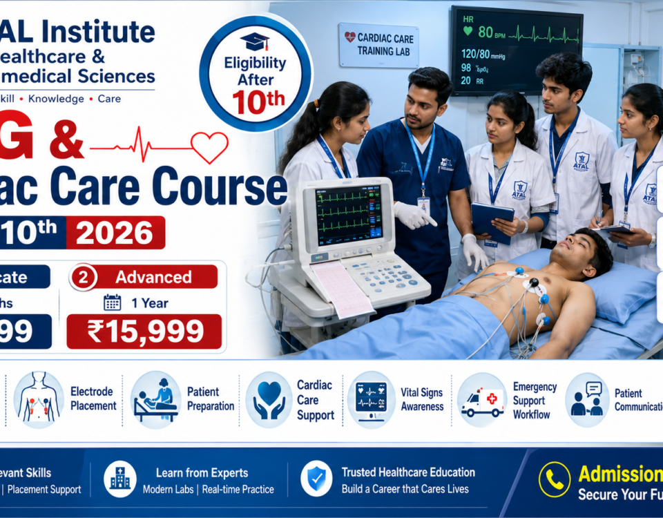 ECG Cardiac Care Course After 10th 2026 Fee Duration Eligibility ATAL Institute