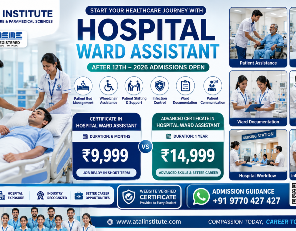 Hospital Ward Assistant Course After 12th 2026 Fee Duration Eligibility ATAL Institute
