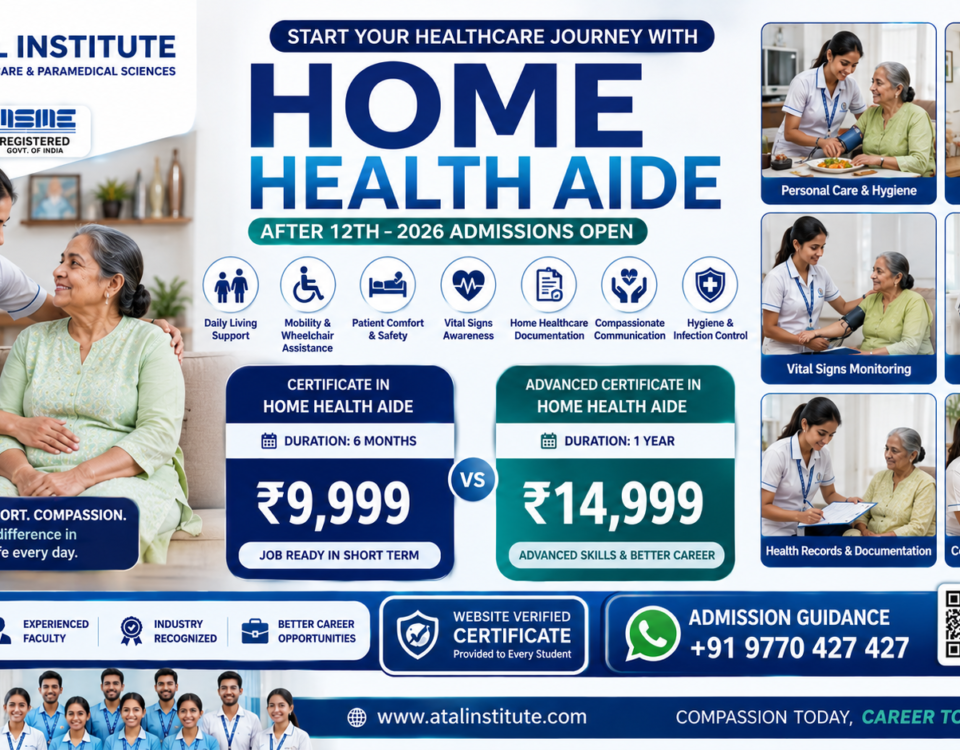 Home Health Aide Course After 12th 2026 Fee Duration Eligibility ATAL Institute