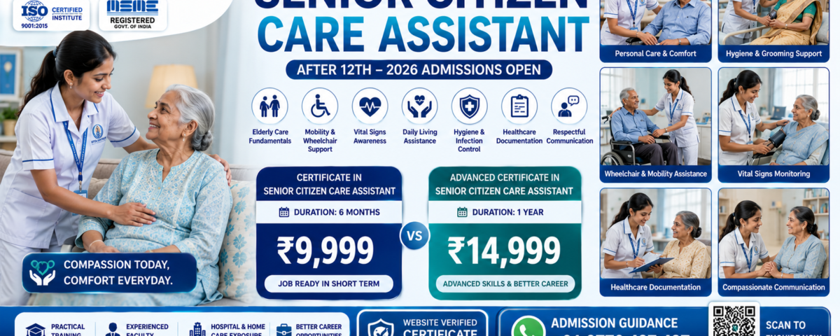 Senior Citizen Care Assistant Course After 12th 2026 Fee Duration Eligibility ATAL Institute