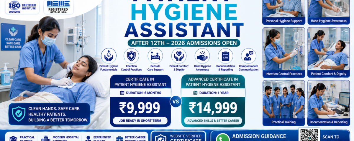 Patient Hygiene Assistant Course After 12th 2026 Fee Duration Eligibility ATAL Institute