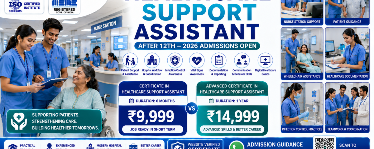 Healthcare Support Assistant Course After 12th 2026 ATAL Institute
