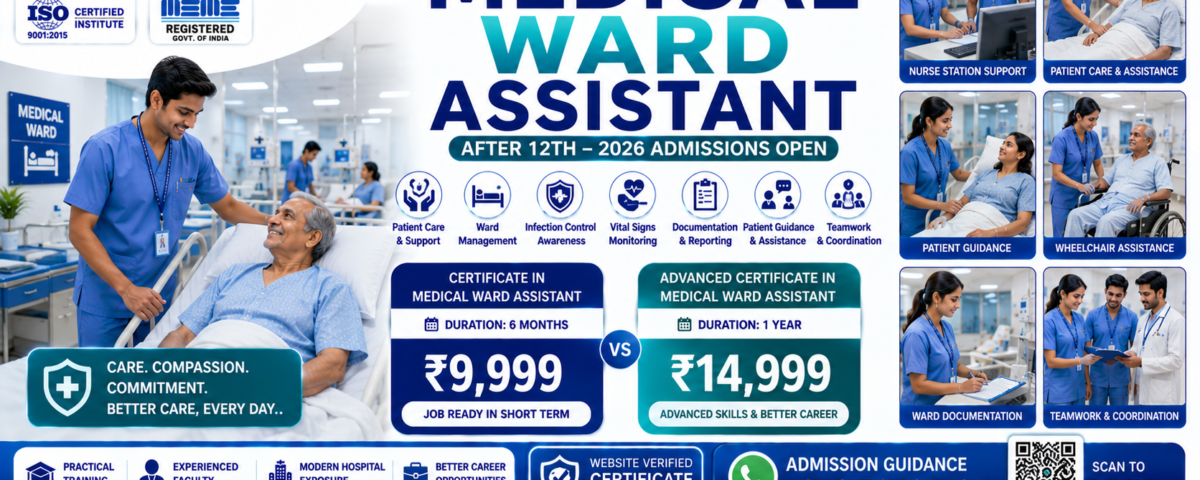 Medical Ward Assistant Course After 12th 2026 ATAL Institute