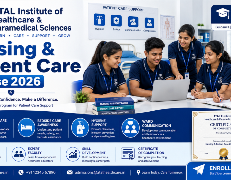 First Aid and Emergency Course After 12th 2026 fees duration admission guide at ATAL Institute