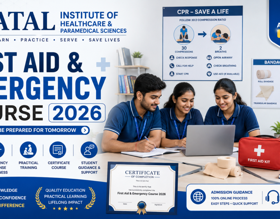 First Aid and Emergency Course Fees 2026 Certificate Advanced duration admission details at ATAL Institute