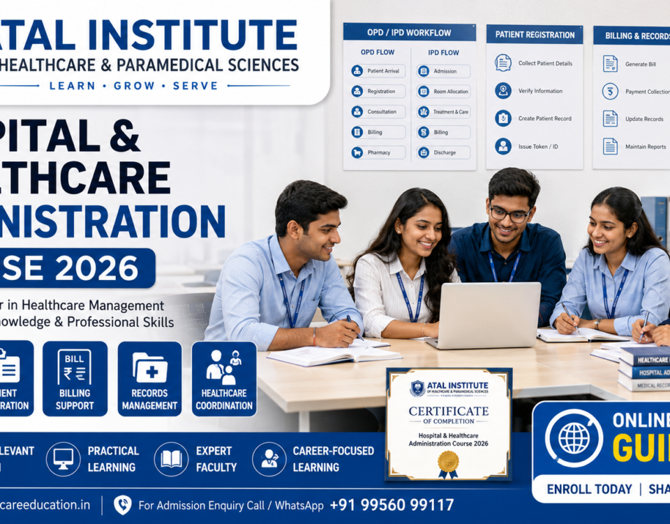 Hospital and Healthcare Administration Course Fees 2026 Basic Advanced duration admission details at ATAL Institute
