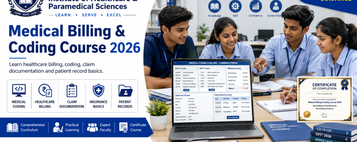Medical Billing and Coding Course Fees 2026 Basic Advanced duration admission details at ATAL Institute