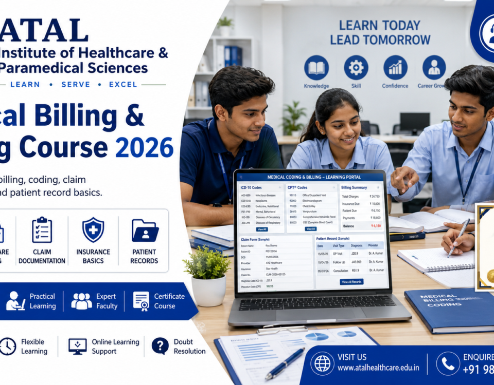 Medical Billing and Coding Course Fees 2026 Basic Advanced duration admission details at ATAL Institute