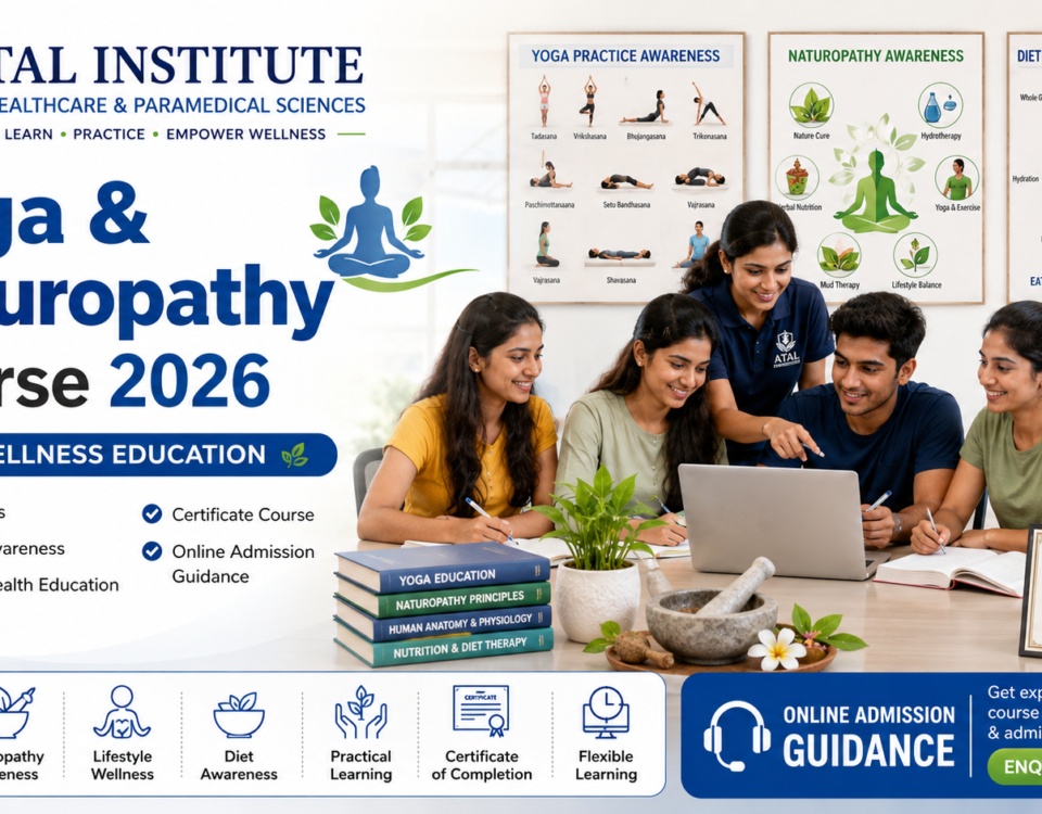 Yoga and Naturopathy Course 2026 fees eligibility subjects and admission at ATAL Institute