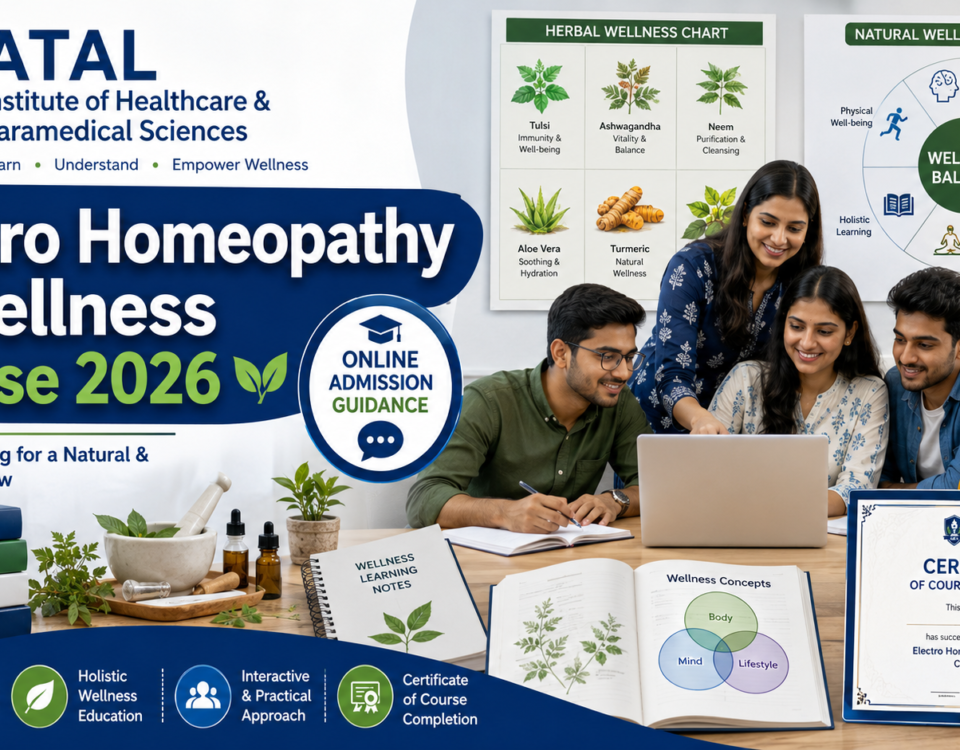 Electro Homeopathy and Wellness Course 2026 fees eligibility subjects and admission at ATAL Institute
