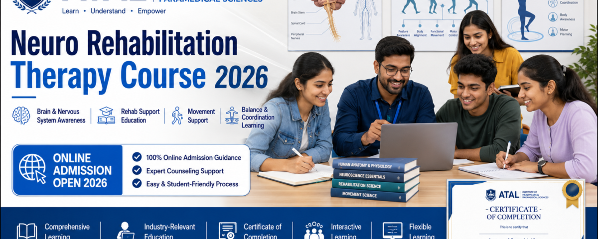 Neuro Rehabilitation Therapy Course 2026 fees eligibility subjects and admission at ATAL Institute